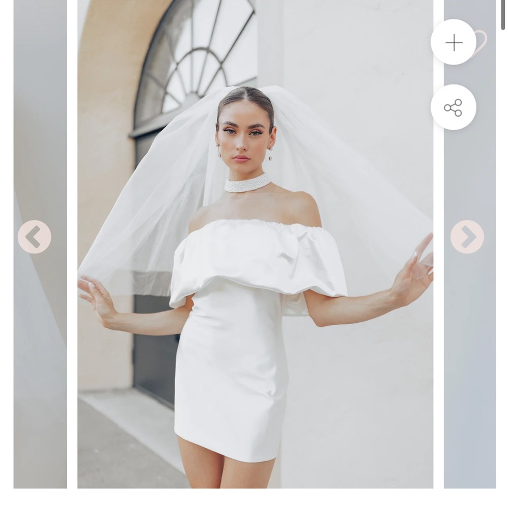NWT Untamed Petals Veil